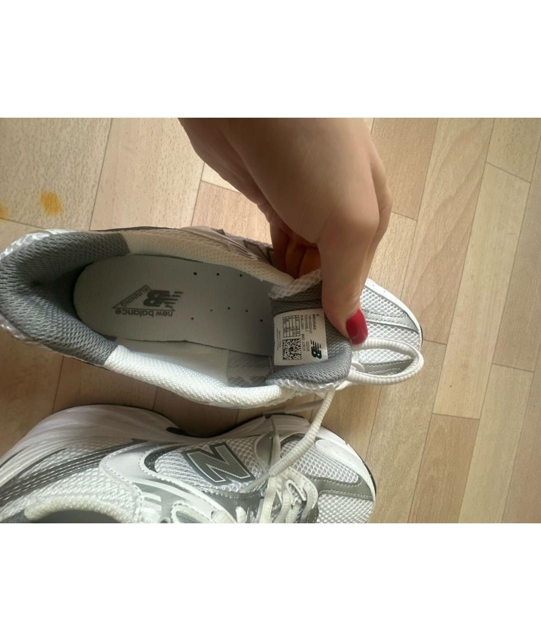 NEW BALANCE Белые кроссовки, фото 6