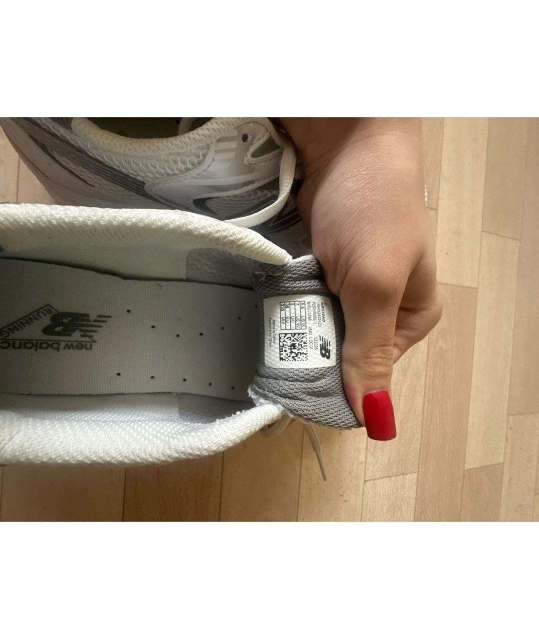 NEW BALANCE Белые кроссовки, фото 5