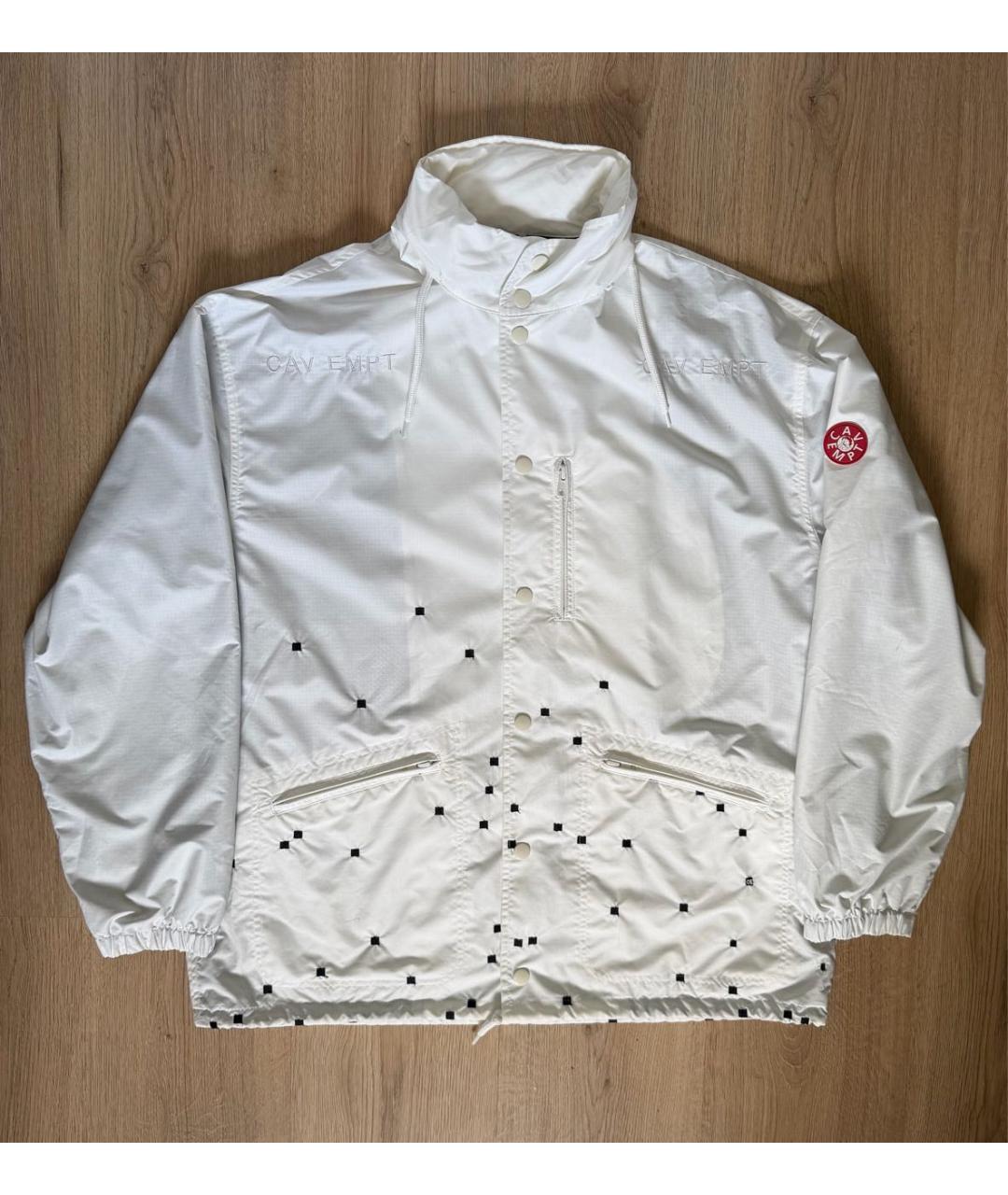 CAV EMPT Белая полиэстеровая куртка, фото 9
