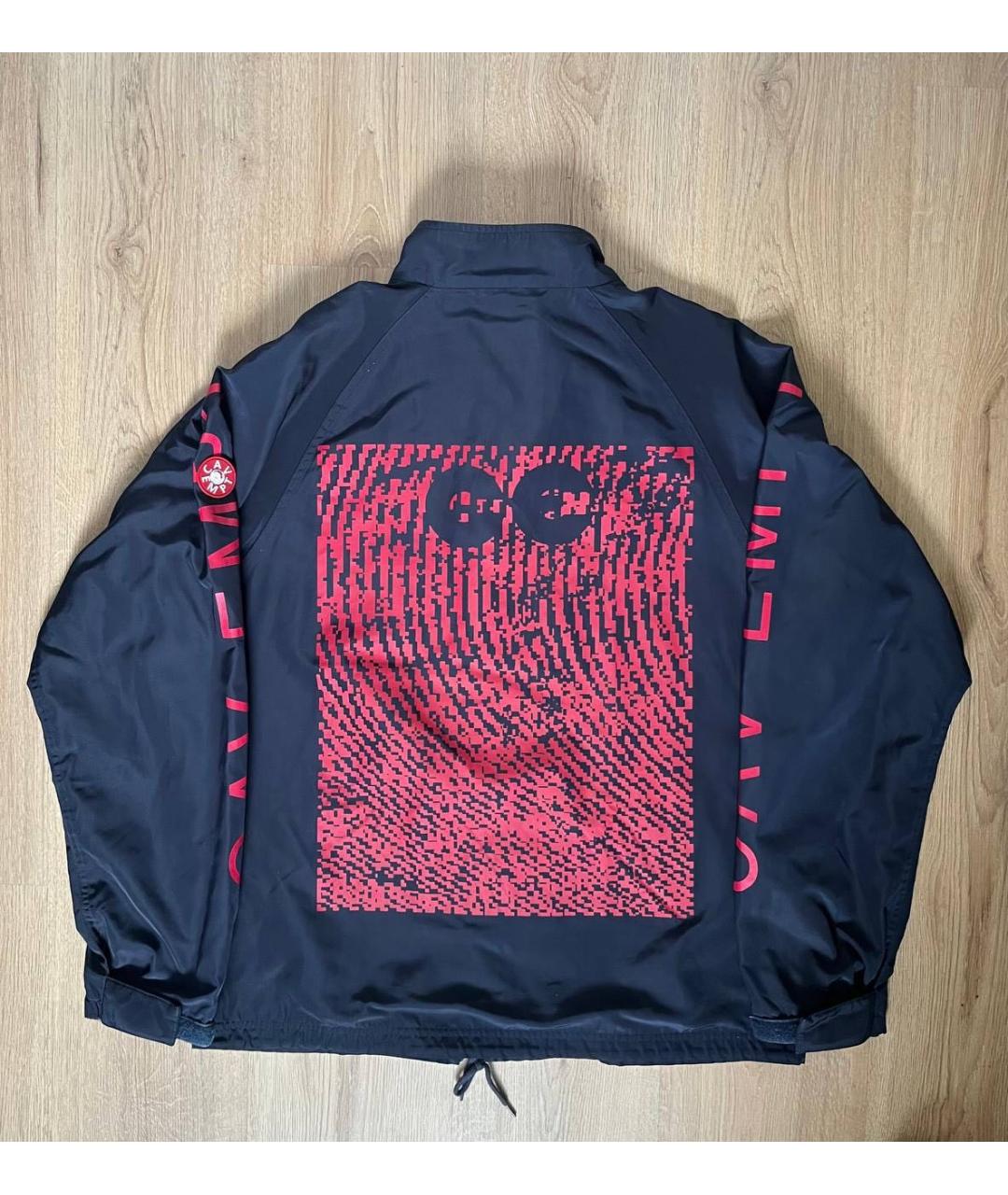 CAV EMPT Темно-синяя полиэстеровая куртка, фото 2