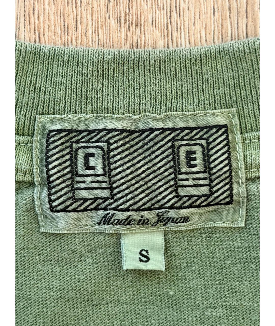 CAV EMPT Зеленая хлопковая футболка, фото 5