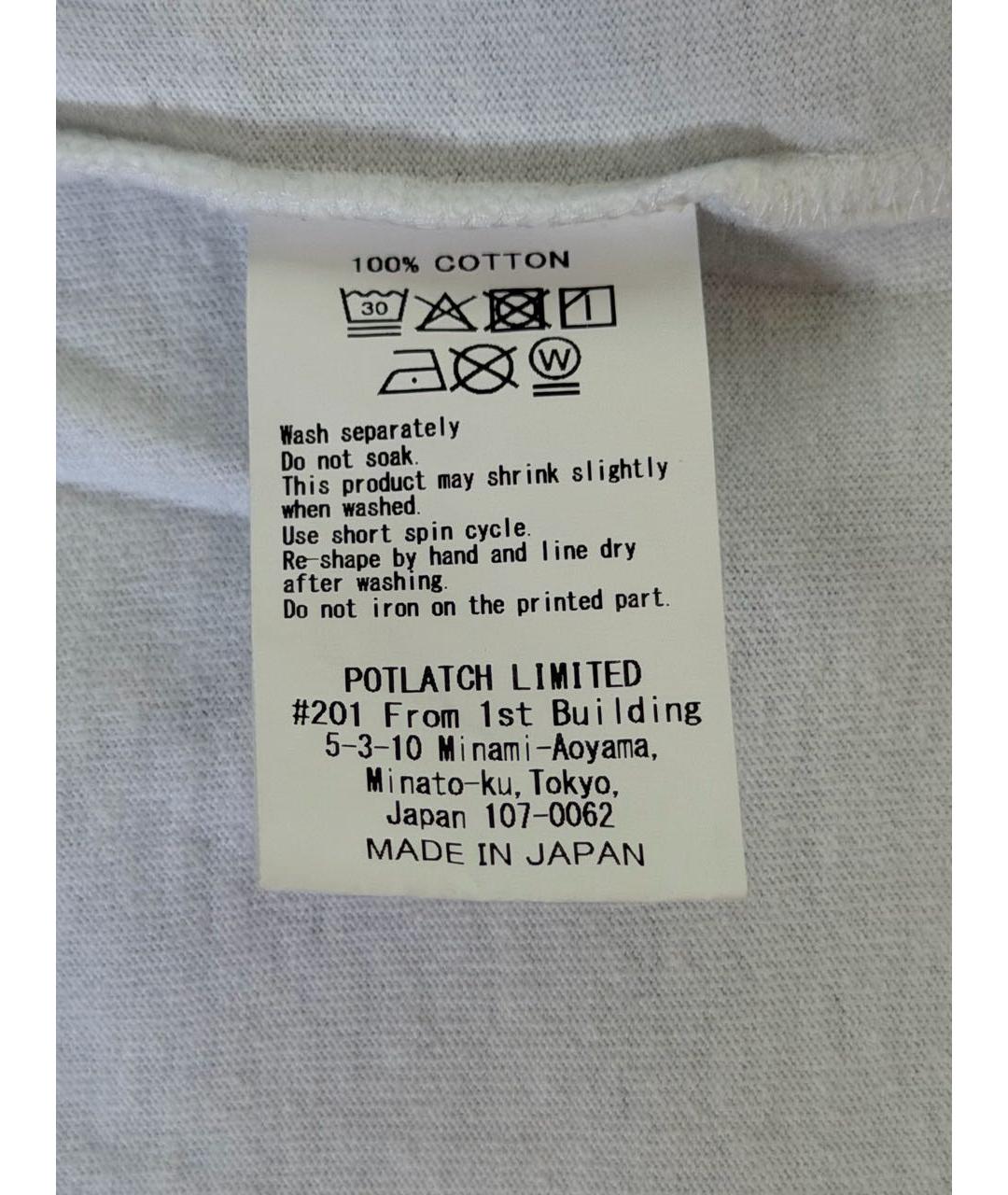 CAV EMPT Белая хлопковая футболка, фото 6