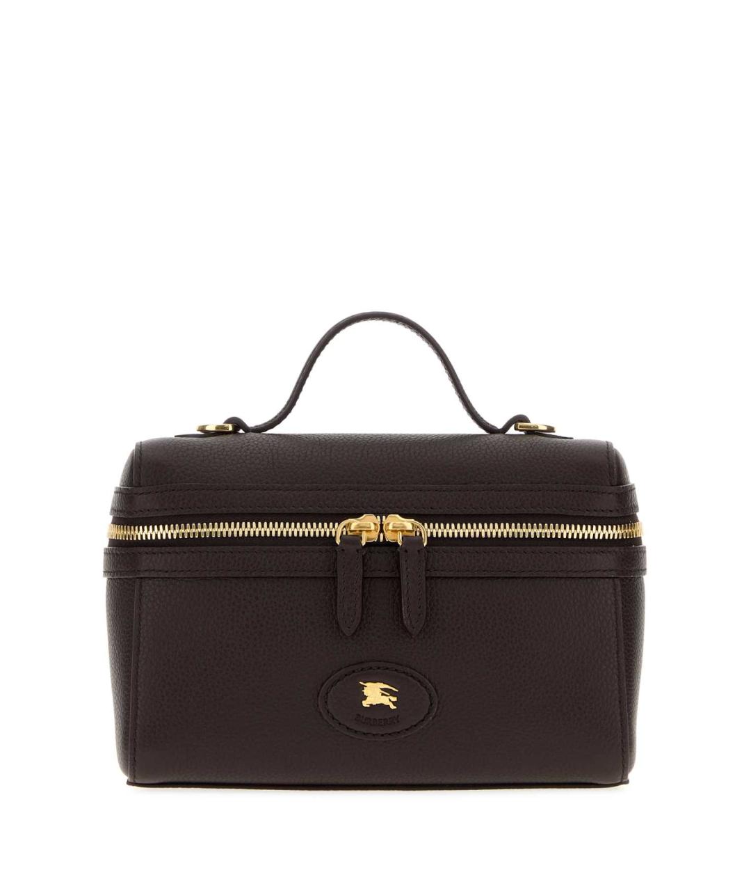 BURBERRY Коричневая кожаная сумка через плечо, фото 1