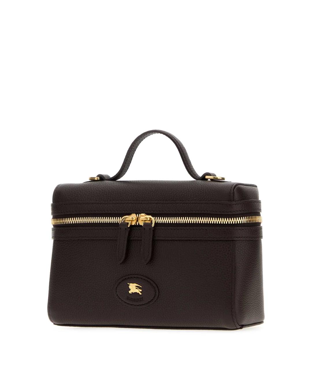 BURBERRY Коричневая кожаная сумка через плечо, фото 2