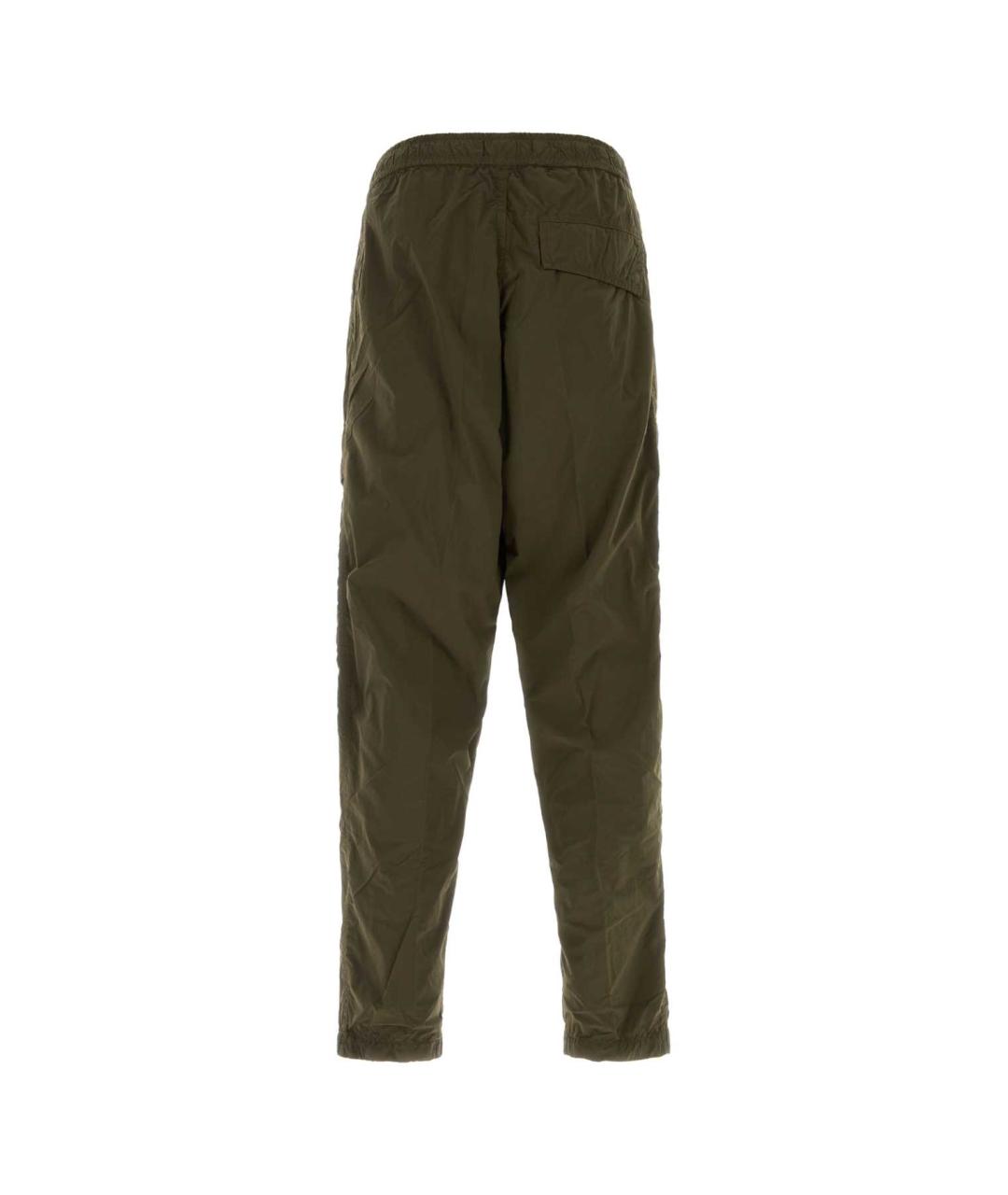 STONE ISLAND Хаки повседневные брюки, фото 2
