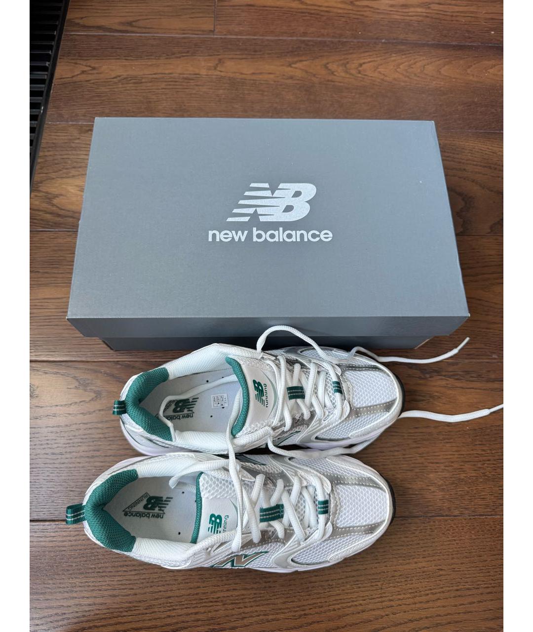 NEW BALANCE Белые кроссовки, фото 3