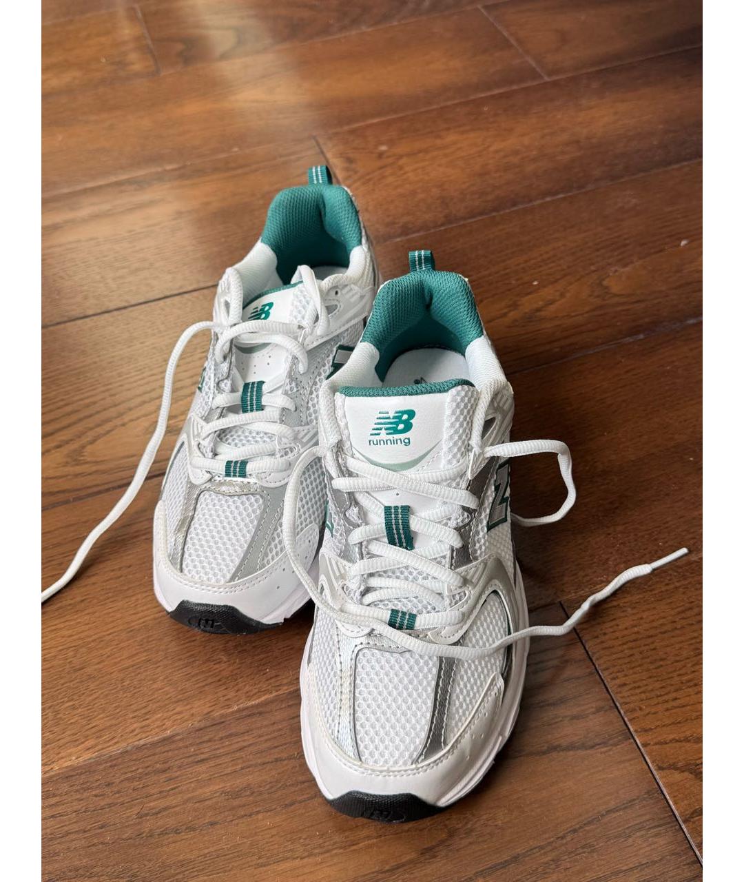 NEW BALANCE Белые кроссовки, фото 2
