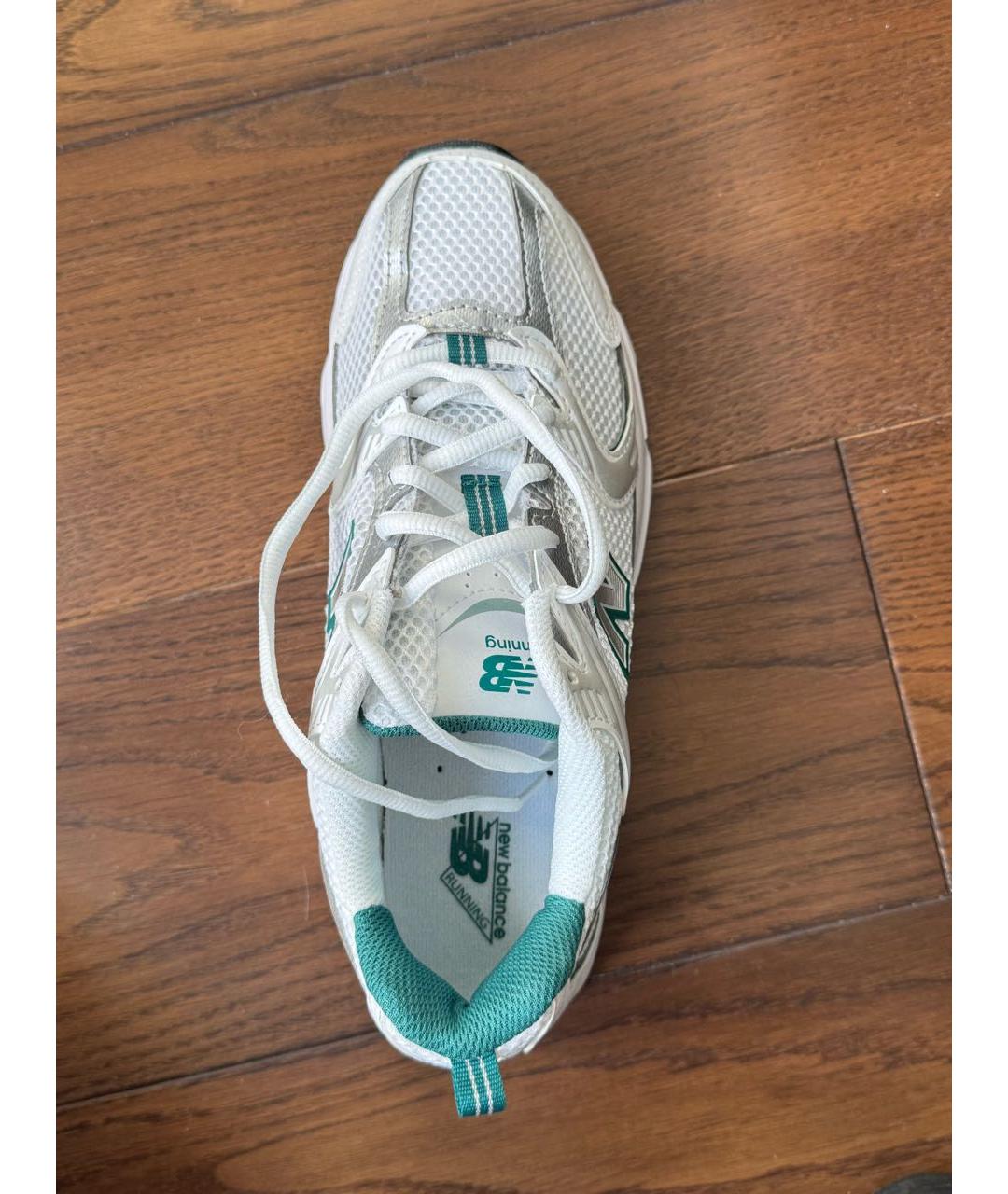 NEW BALANCE Белые кроссовки, фото 4