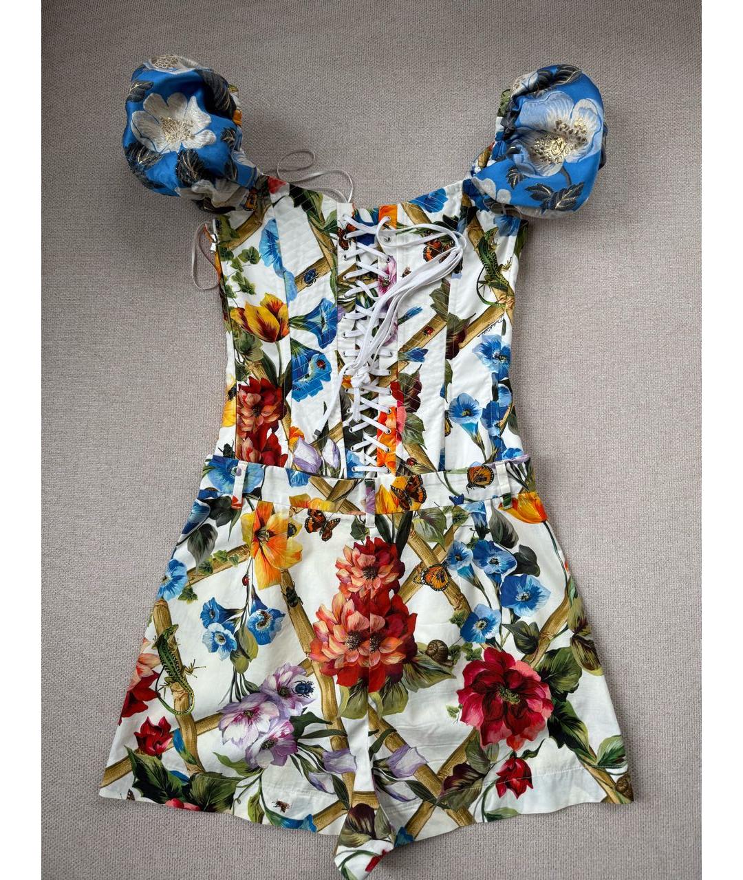 DOLCE&GABBANA Мульти хлопковый корсет, фото 2