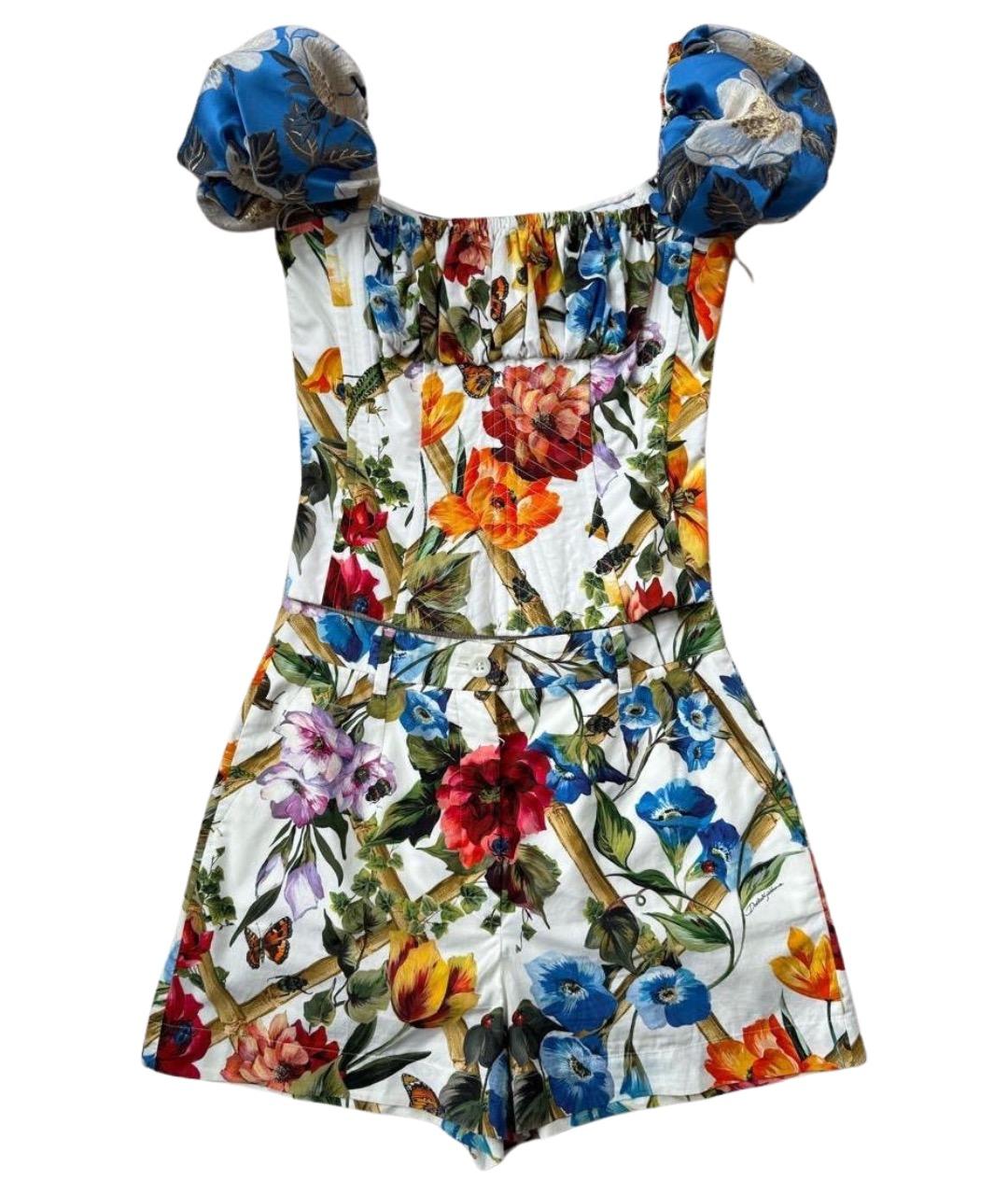 DOLCE&GABBANA Мульти хлопковый корсет, фото 1