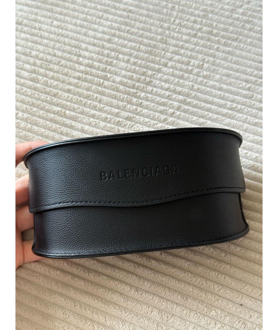 BALENCIAGA Черные пластиковые солнцезащитные очки, фото 7