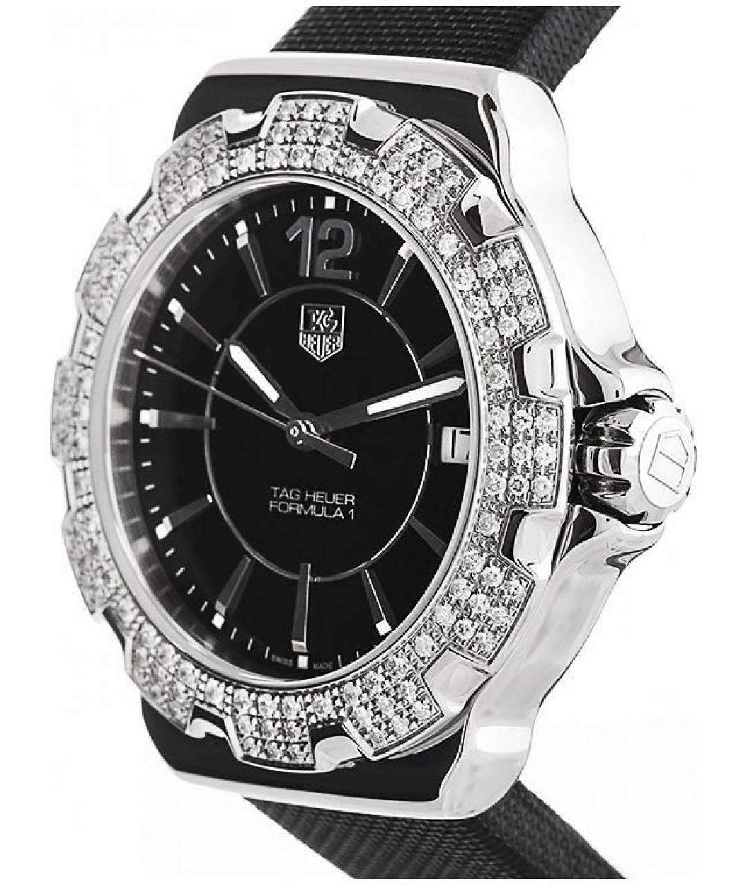 TAG HEUER Черные часы, фото 2