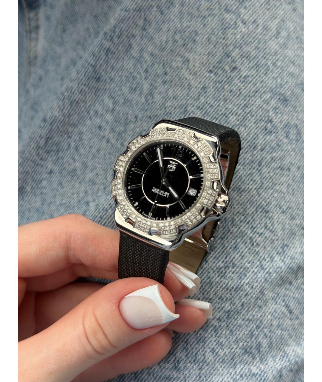 TAG HEUER Черные часы, фото 3