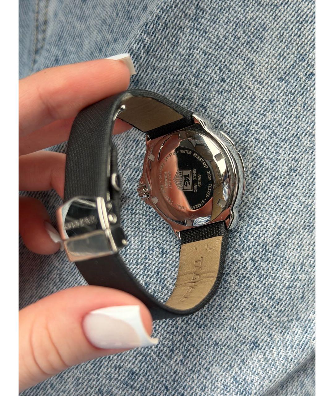 TAG HEUER Черные часы, фото 5