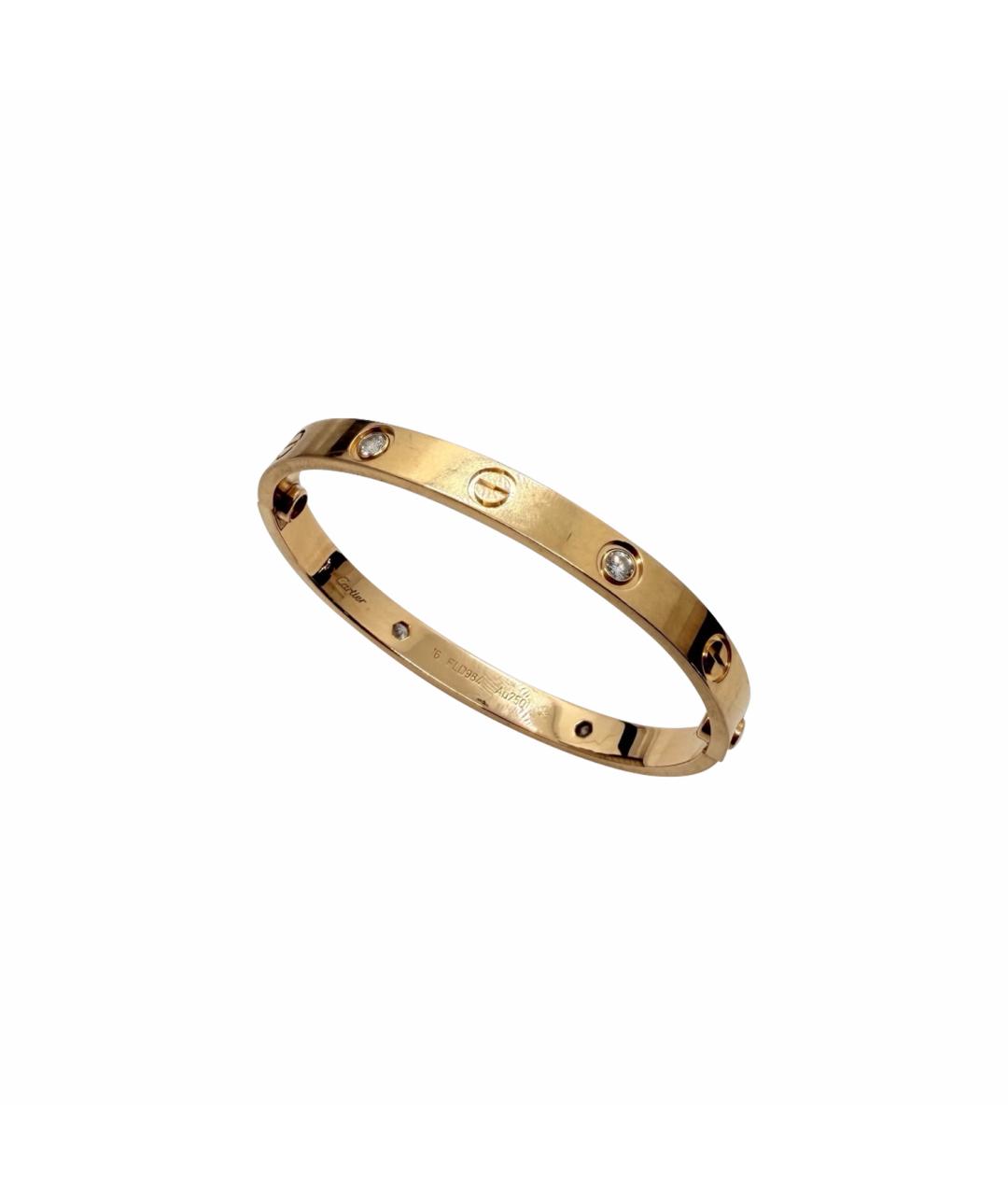 CARTIER Золотой браслет из розового золота, фото 1