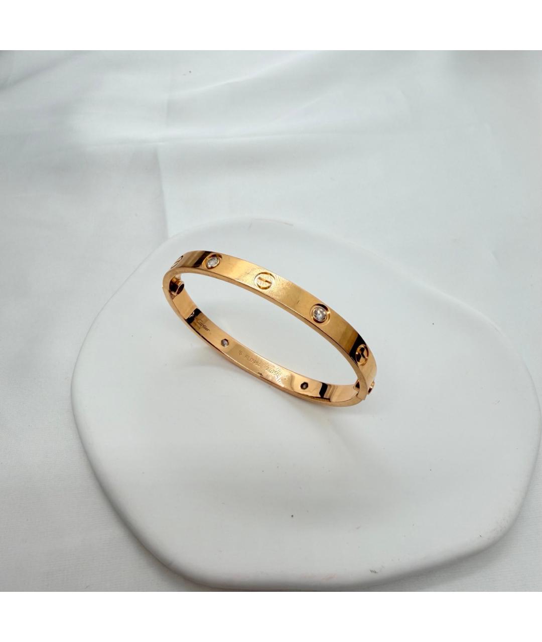CARTIER Золотой браслет из розового золота, фото 7