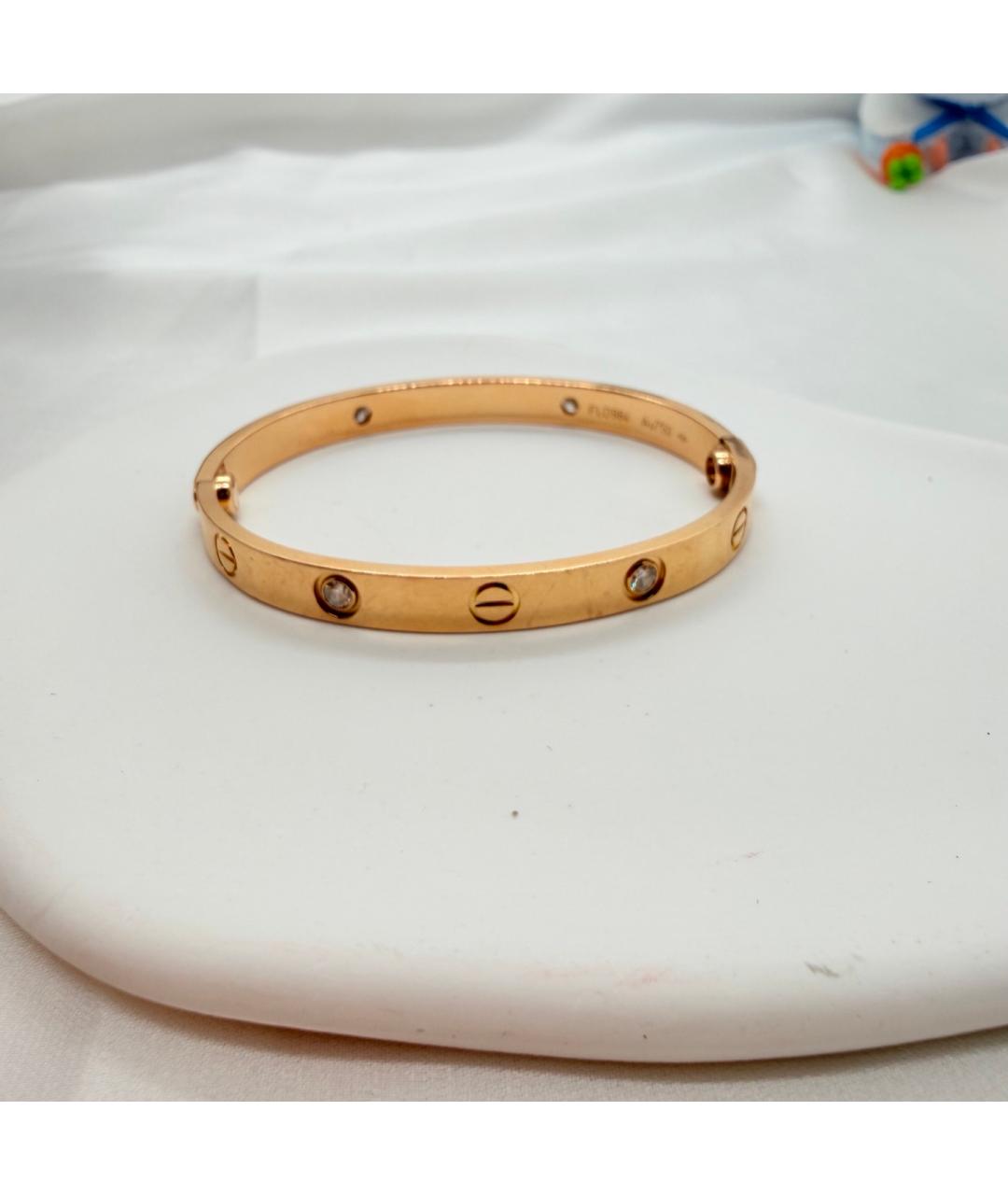 CARTIER Золотой браслет из розового золота, фото 4
