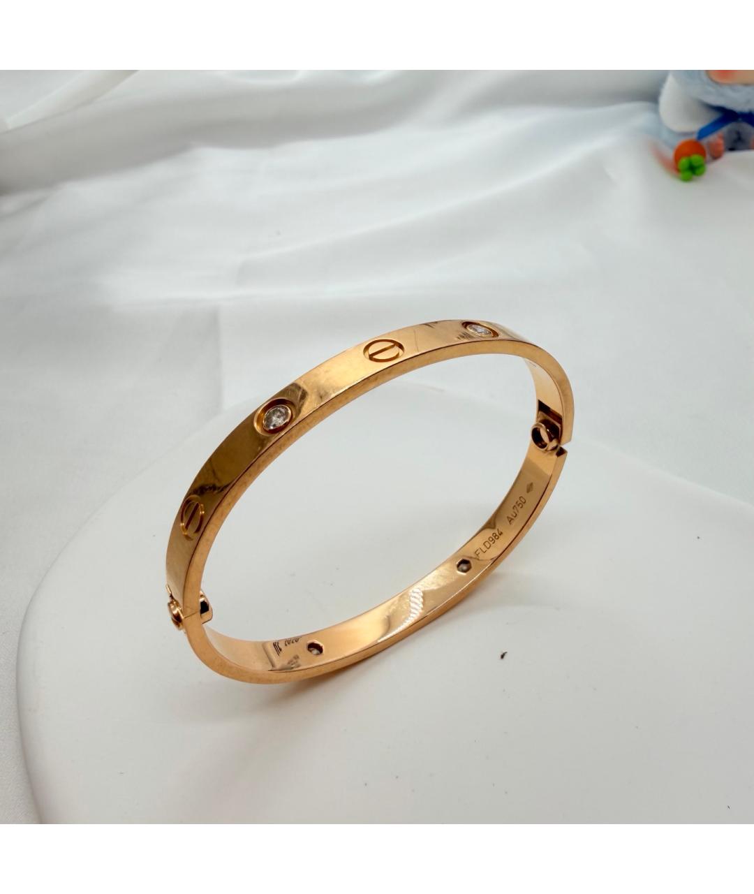 CARTIER Золотой браслет из розового золота, фото 5