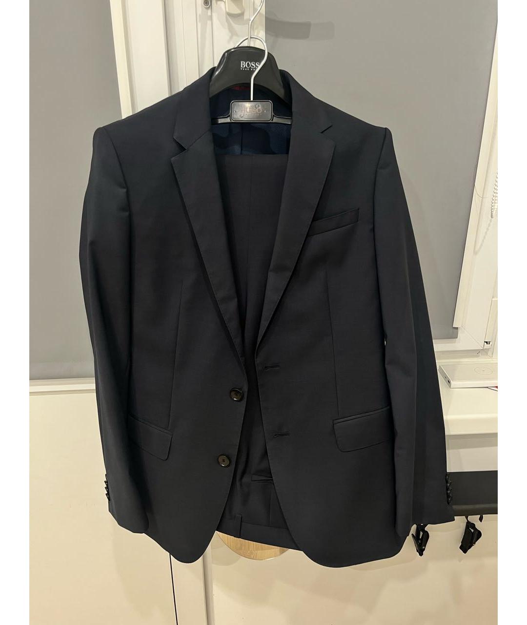 HUGO BOSS Черный классический костюм, фото 7