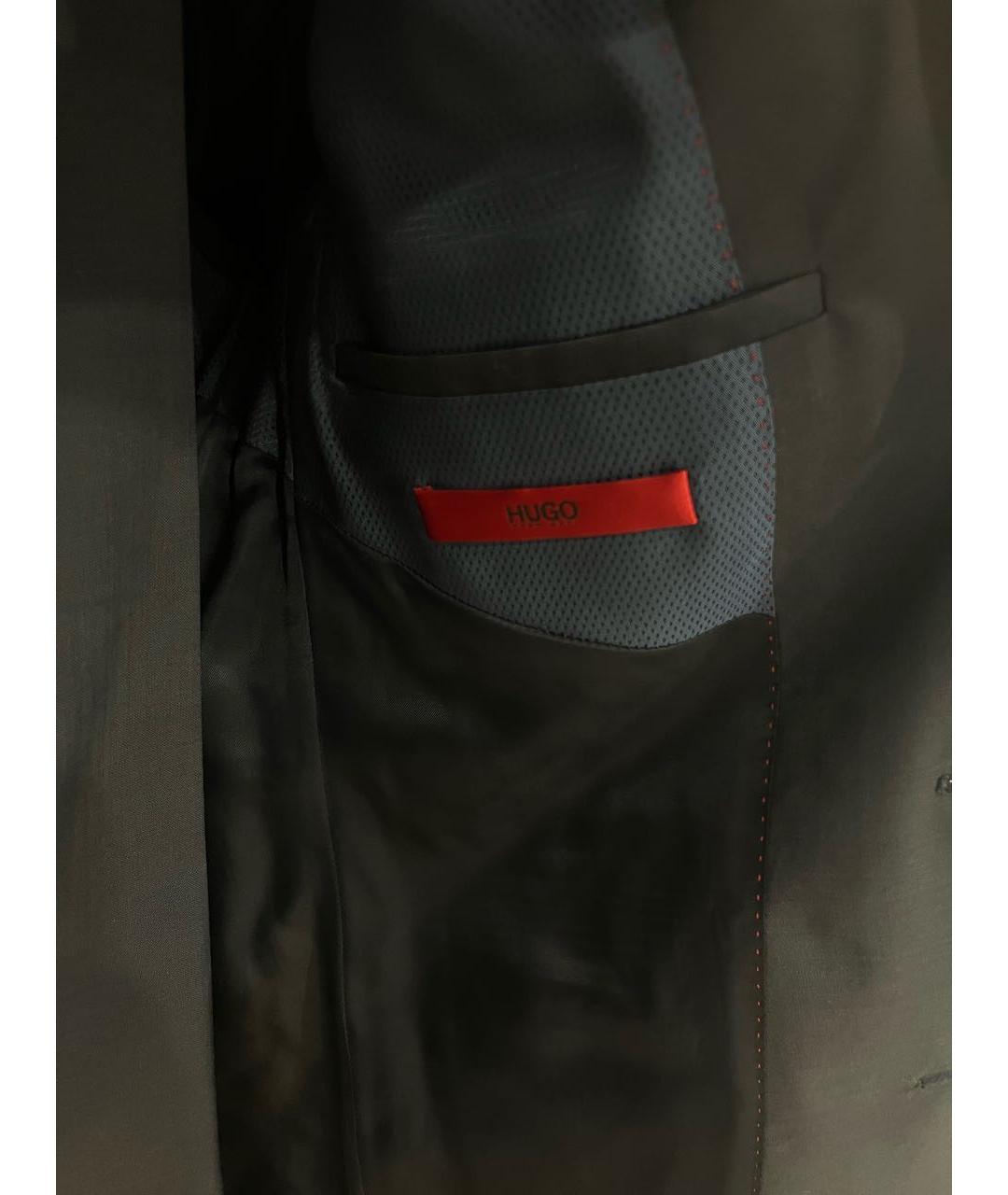 HUGO BOSS Черный классический костюм, фото 4