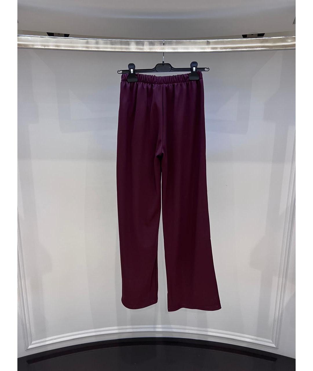 SPORTY AND RICH Бордовые спортивные брюки и шорты, фото 2