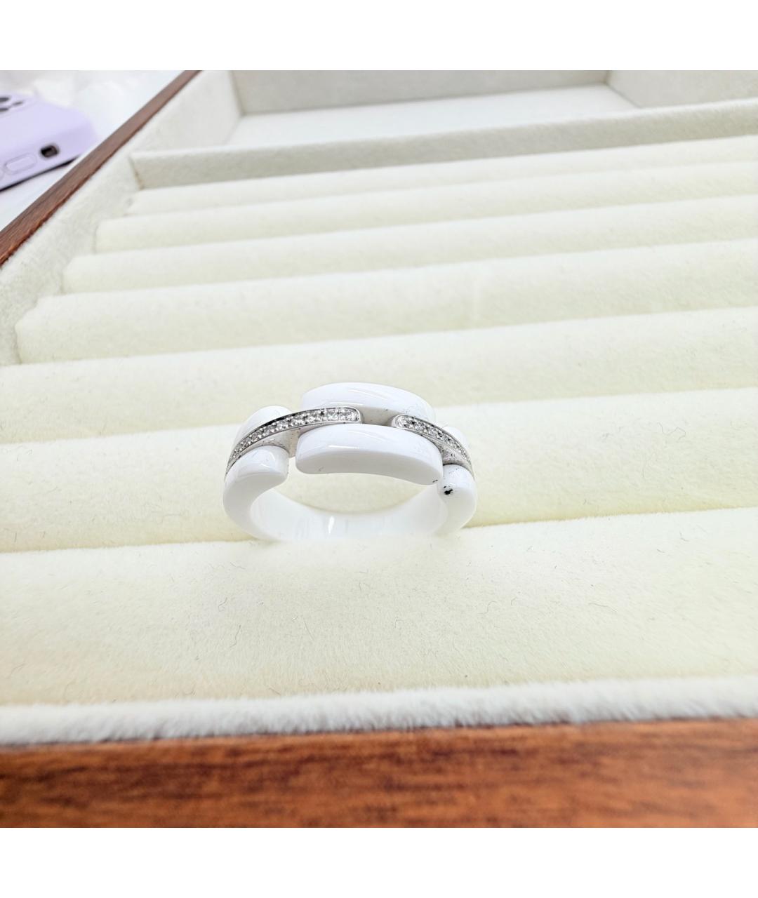 CHANEL Серебряное кольцо из белого золота, фото 4