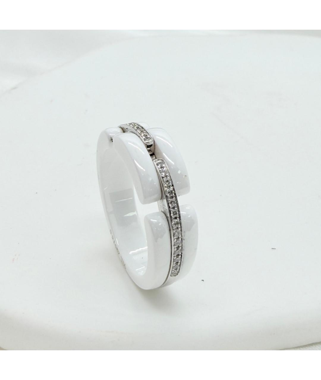CHANEL Серебряное кольцо из белого золота, фото 2
