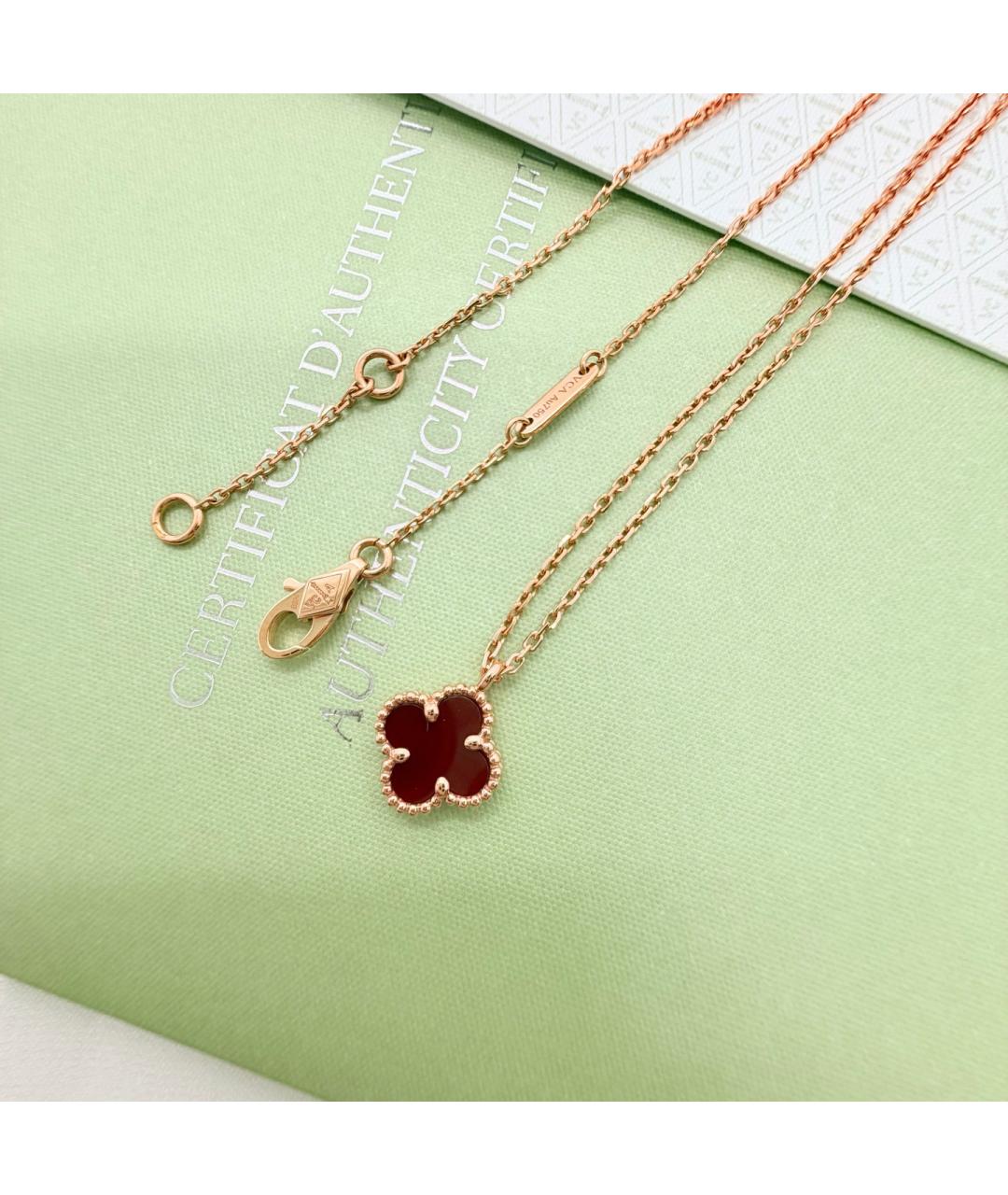 VAN CLEEF & ARPELS Золотое колье из розового золота, фото 2