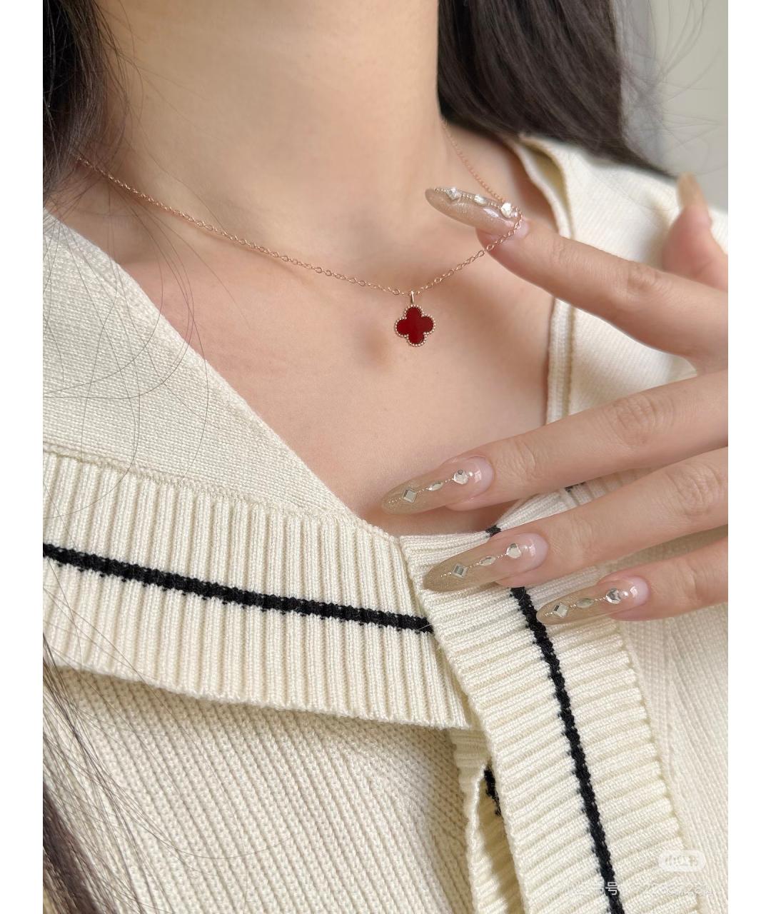 VAN CLEEF & ARPELS Золотое колье из розового золота, фото 7