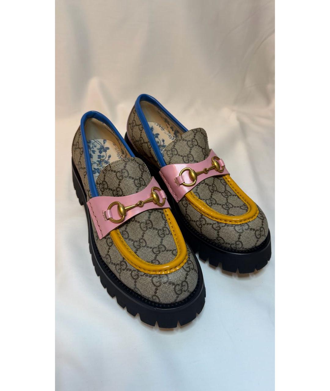 GUCCI Мульти лоферы, фото 3
