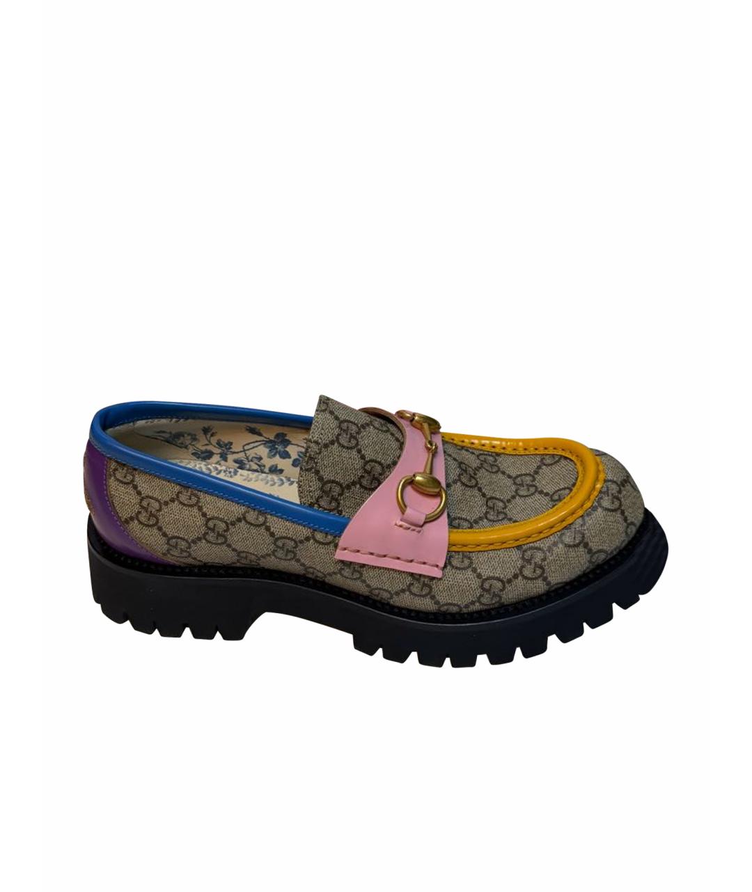 GUCCI Мульти лоферы, фото 1