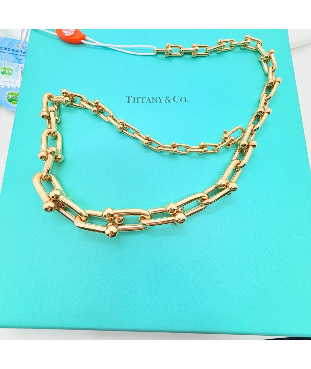 TIFFANY&CO Золотое колье из желтого золота, фото 4