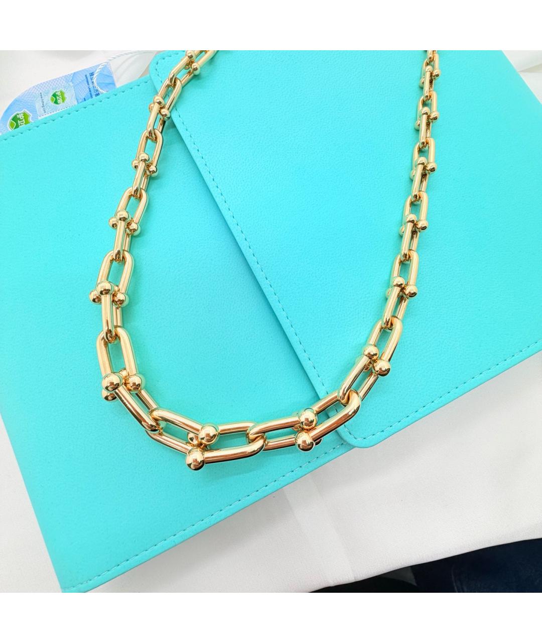 TIFFANY&CO Золотое колье из желтого золота, фото 3