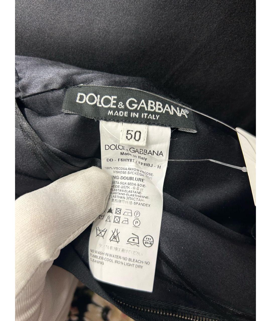 DOLCE&GABBANA Вискозное вечернее платье, фото 3
