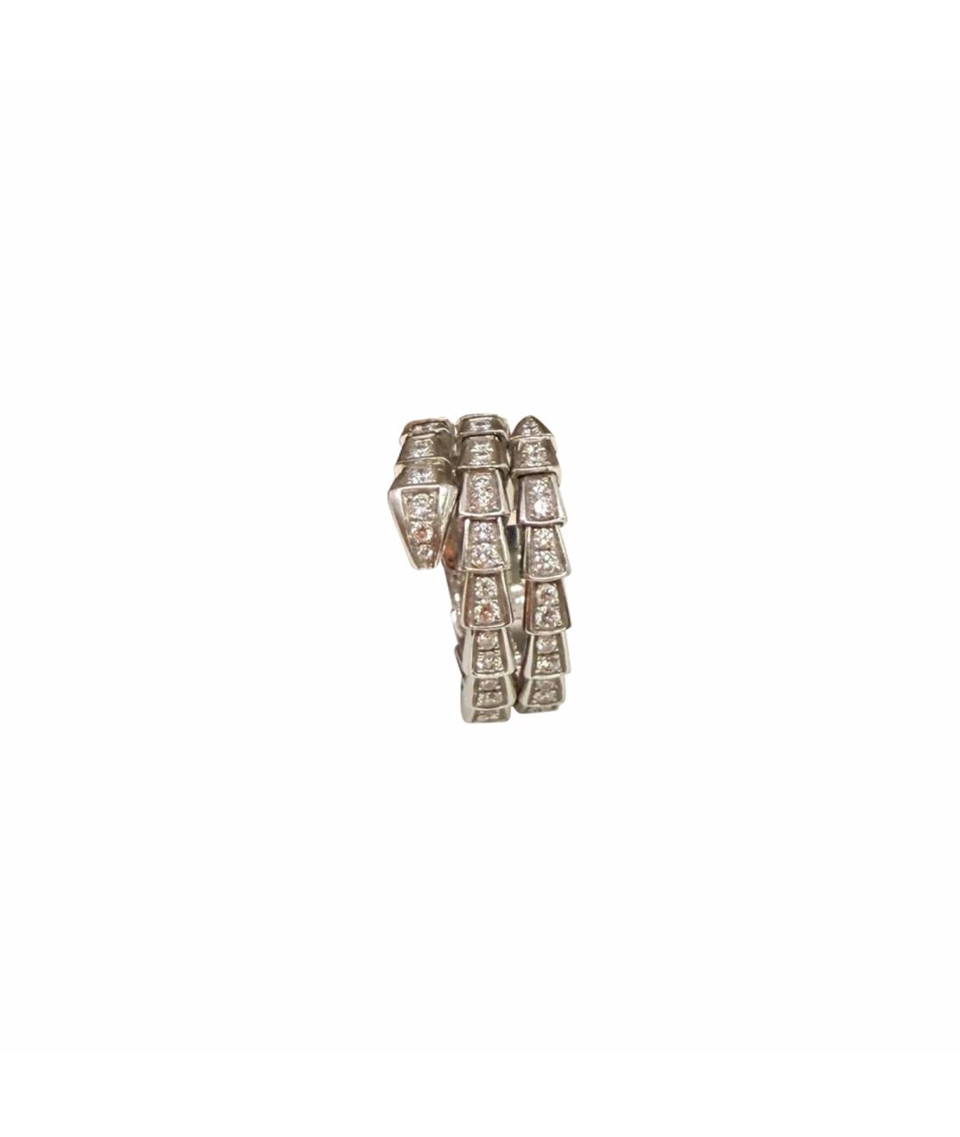 BVLGARI Серебряное кольцо из белого золота, фото 1