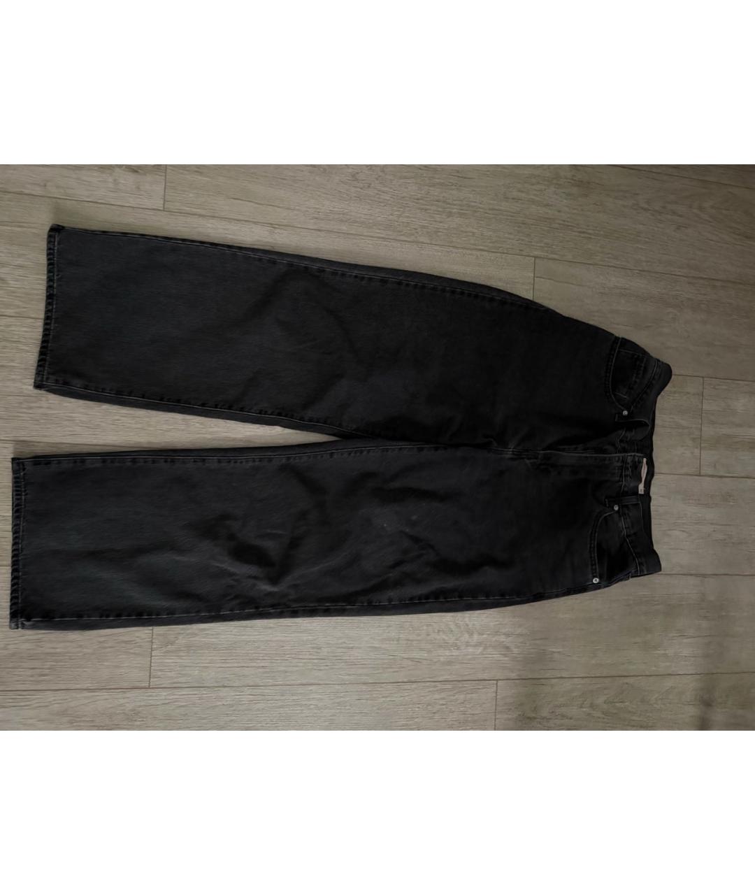 LEVI'S Антрацитовые прямые джинсы, фото 4