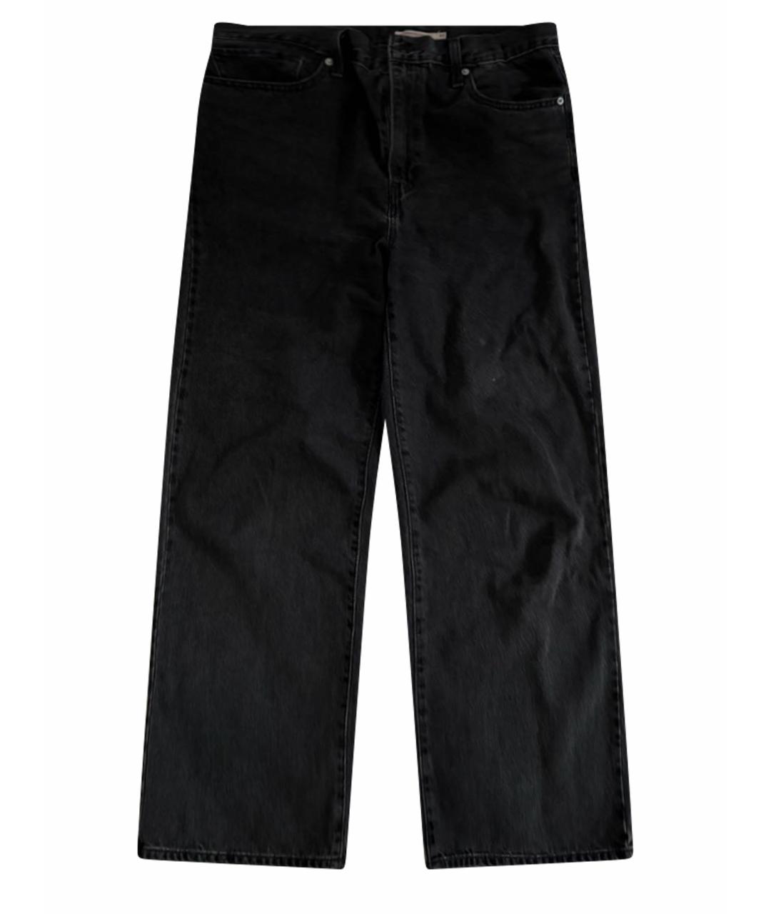 LEVI'S Антрацитовые прямые джинсы, фото 1