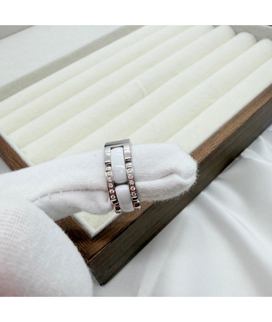 CHANEL Серебряное кольцо из белого золота, фото 6