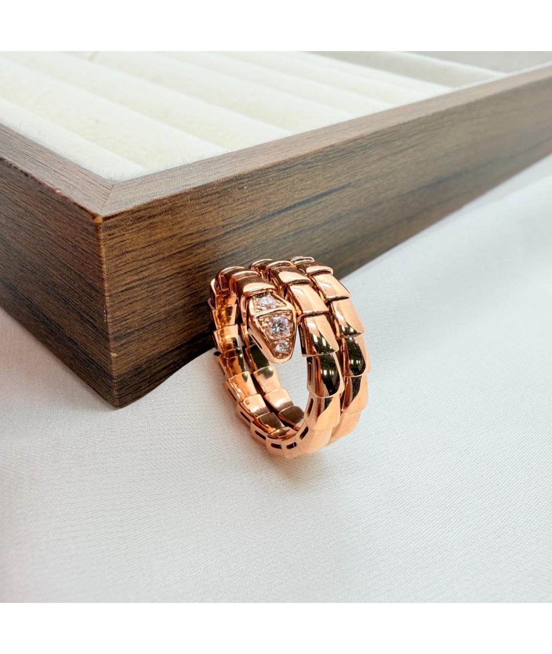 BVLGARI Золотое кольцо из розового золота, фото 5