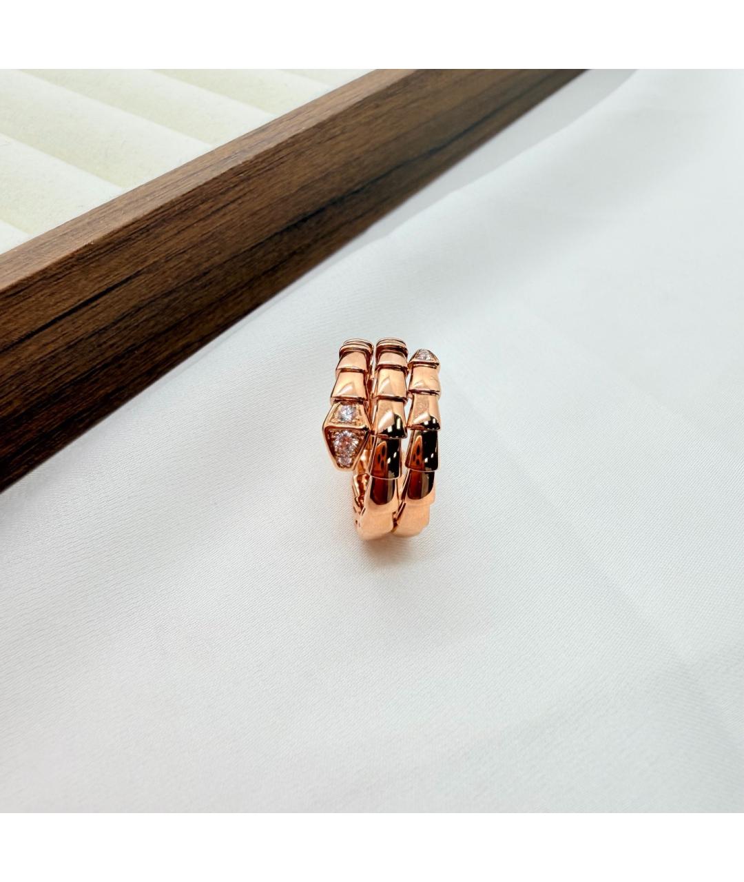 BVLGARI Золотое кольцо из розового золота, фото 3
