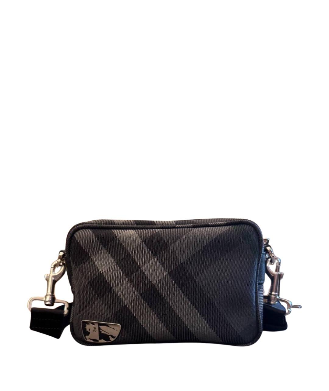 BURBERRY Черная сумка на плечо, фото 1