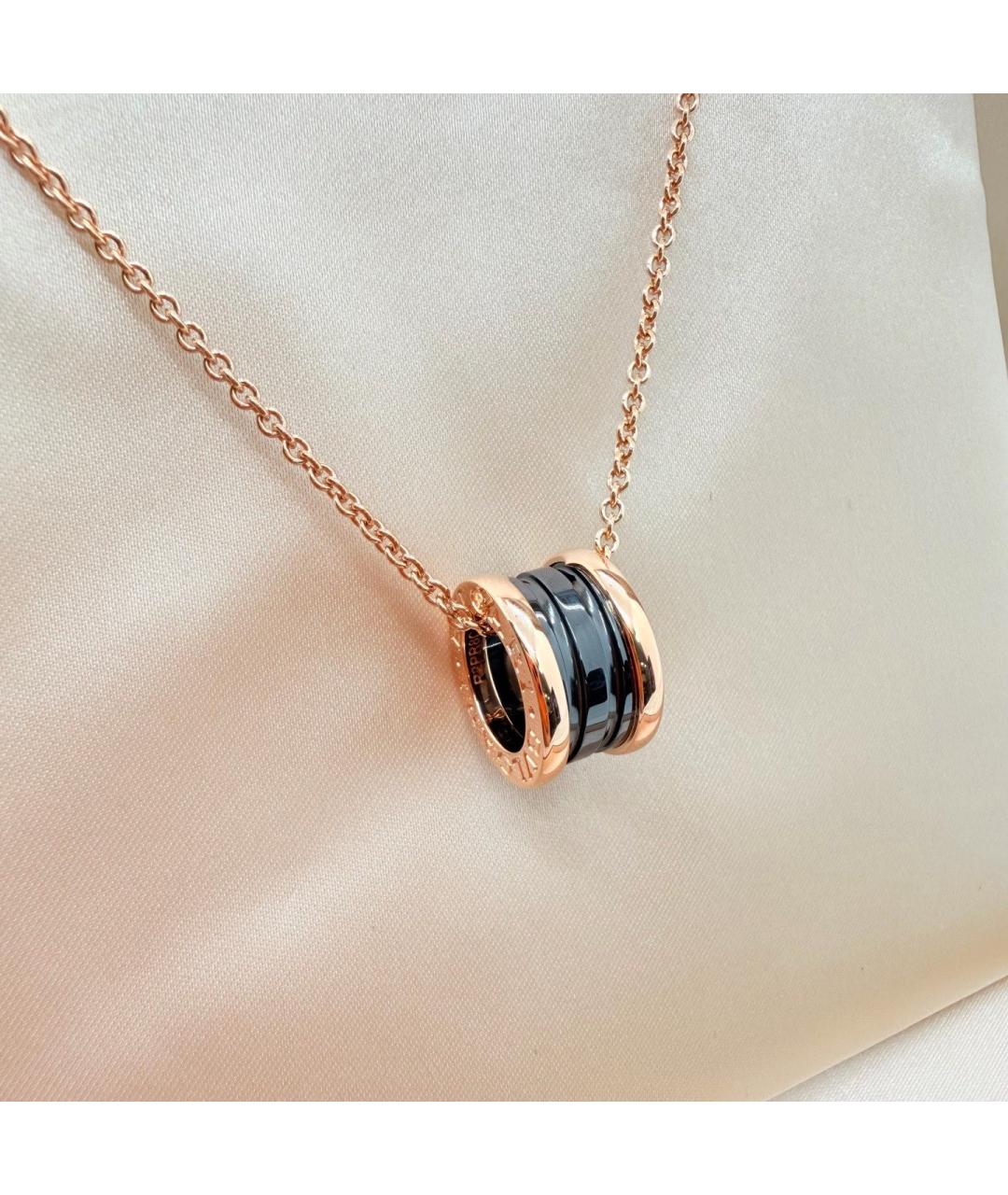 BVLGARI Золотое колье из розового золота, фото 4