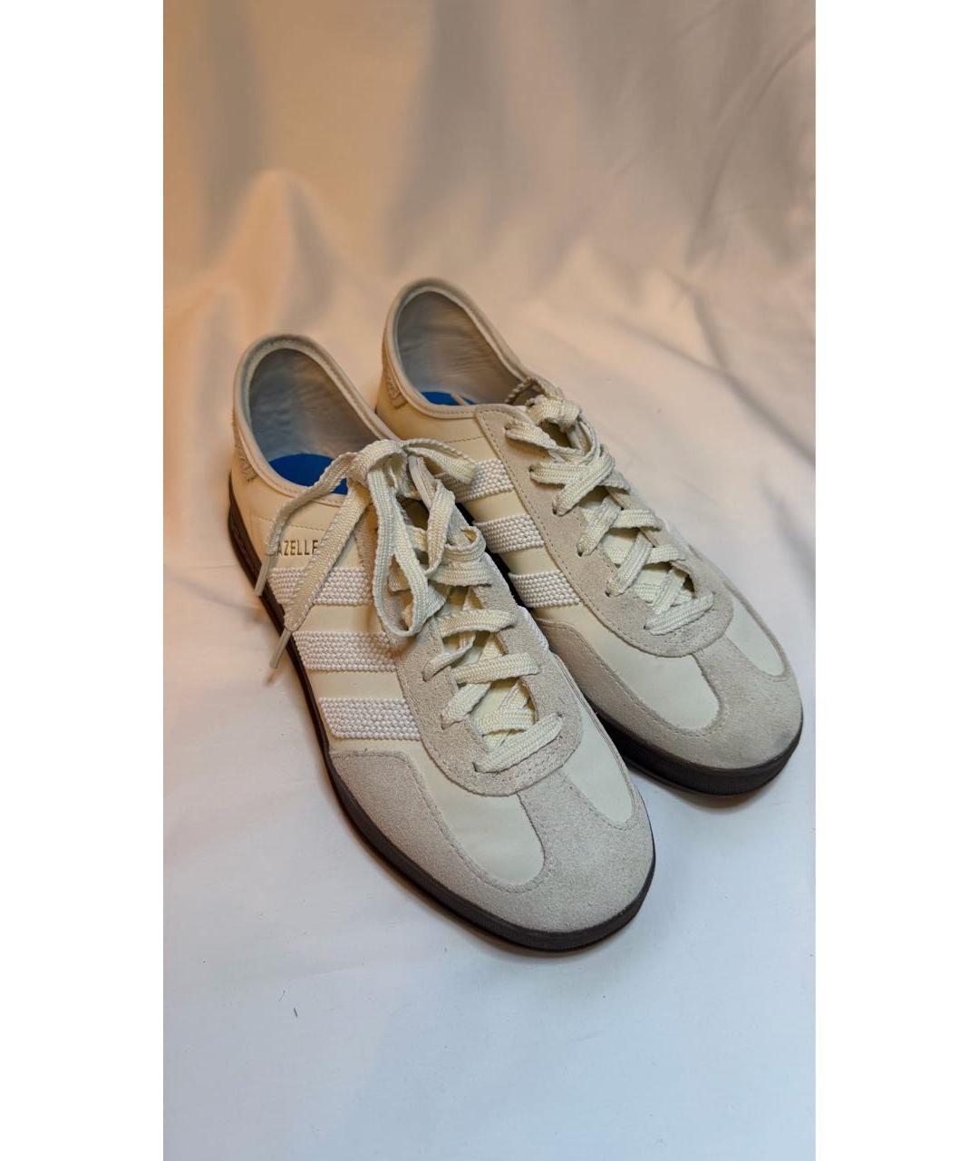 ADIDAS Белые замшевые кеды, фото 2