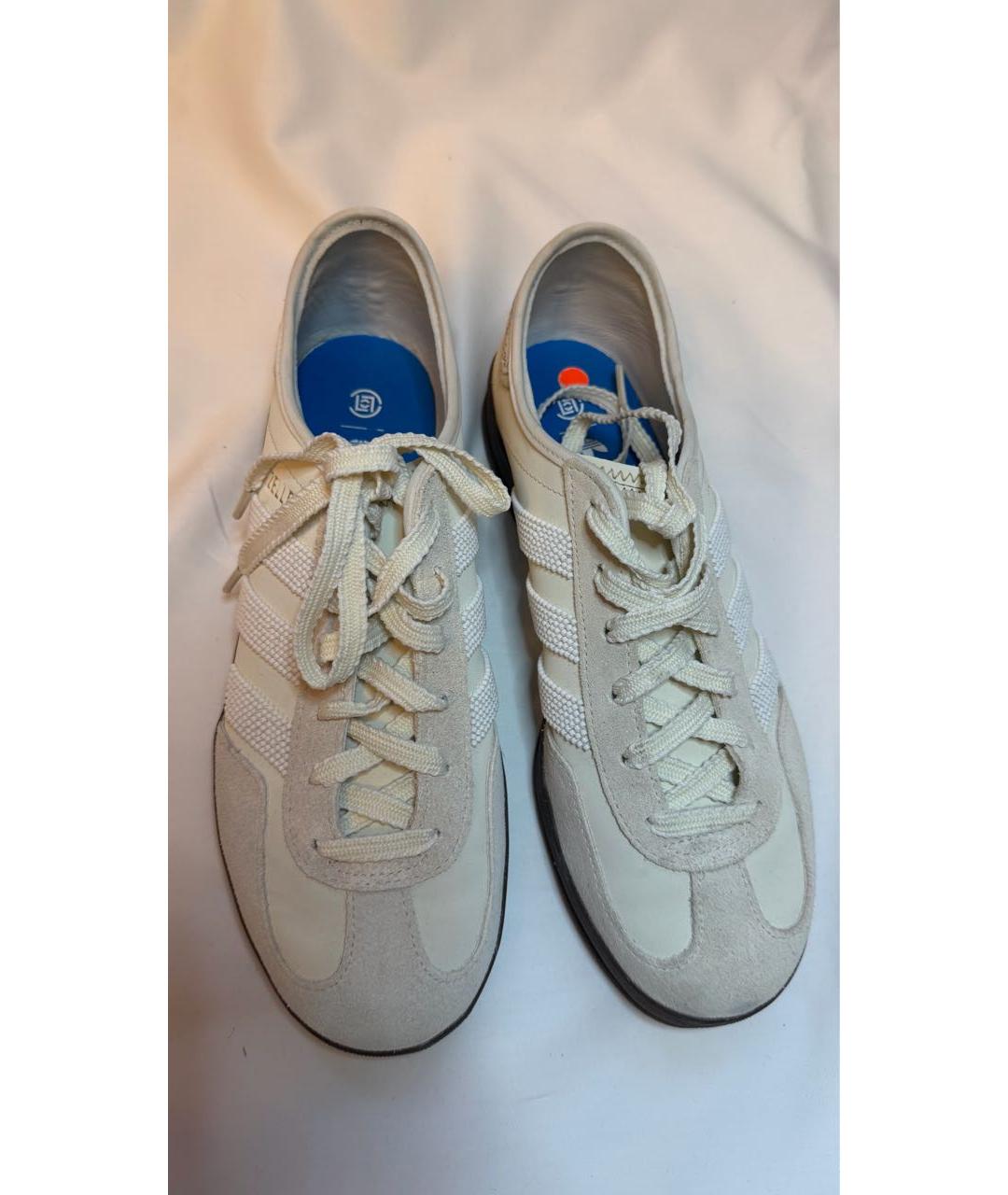 ADIDAS Белые замшевые кеды, фото 3