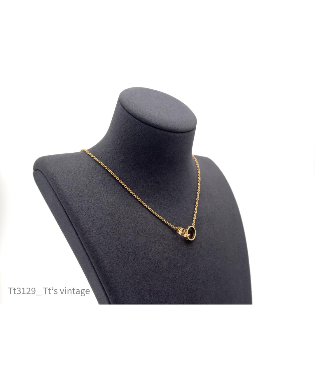 CARTIER Золотое колье из желтого золота, фото 3