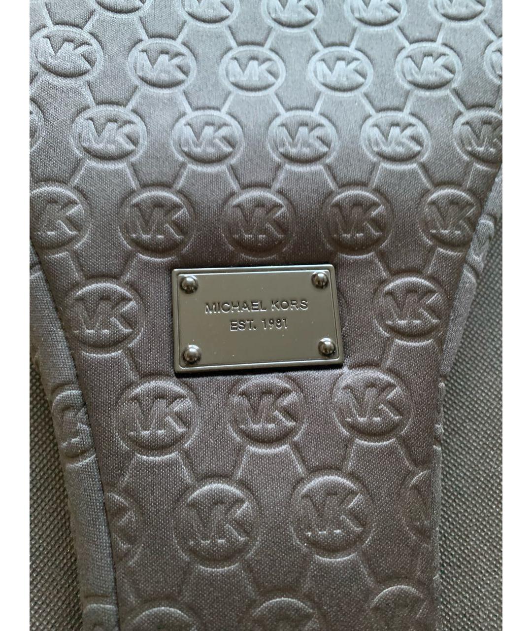MICHAEL KORS Черная дорожная/спортивная сумка, фото 2