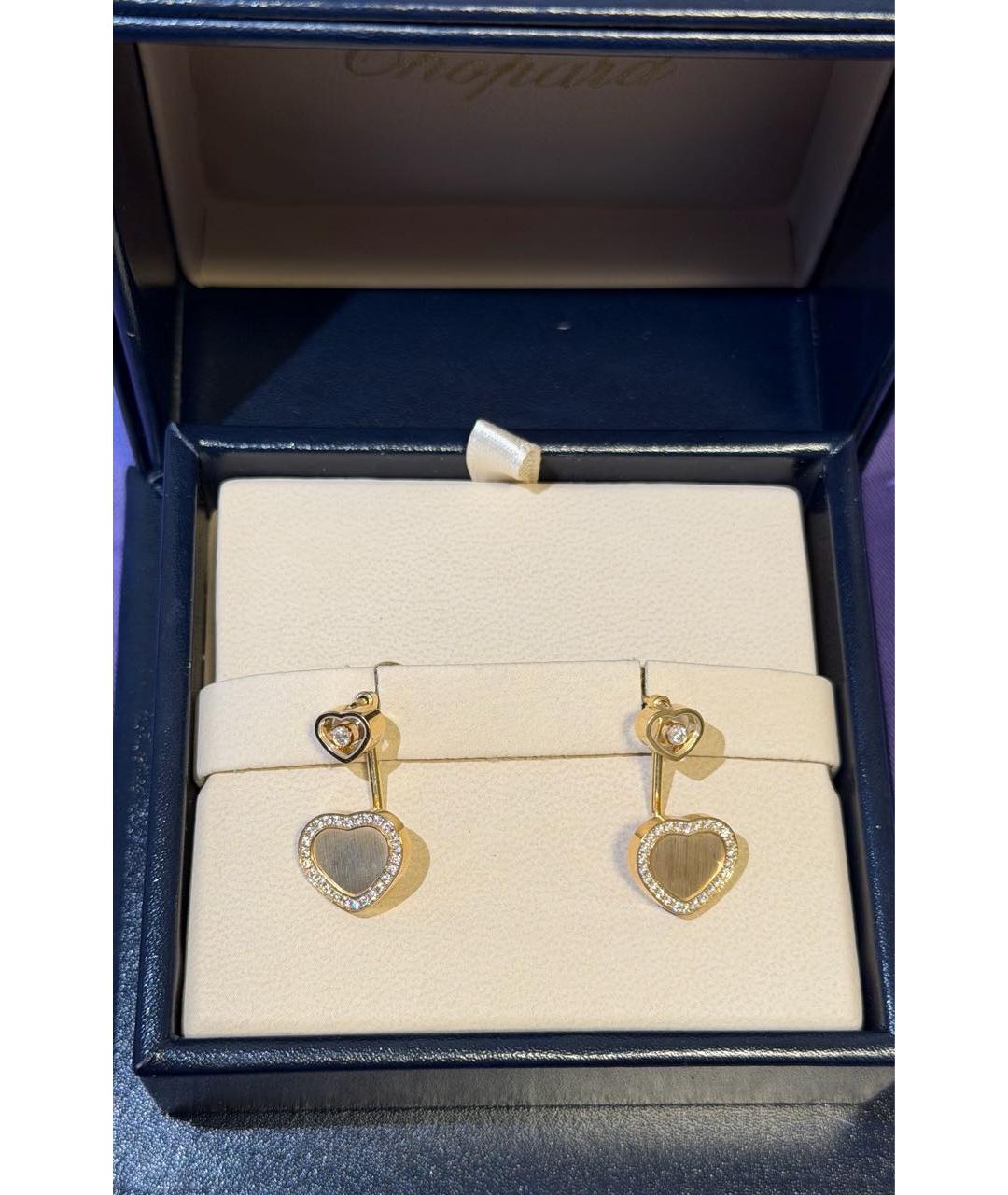 CHOPARD Золотые серьги из розового золота, фото 5