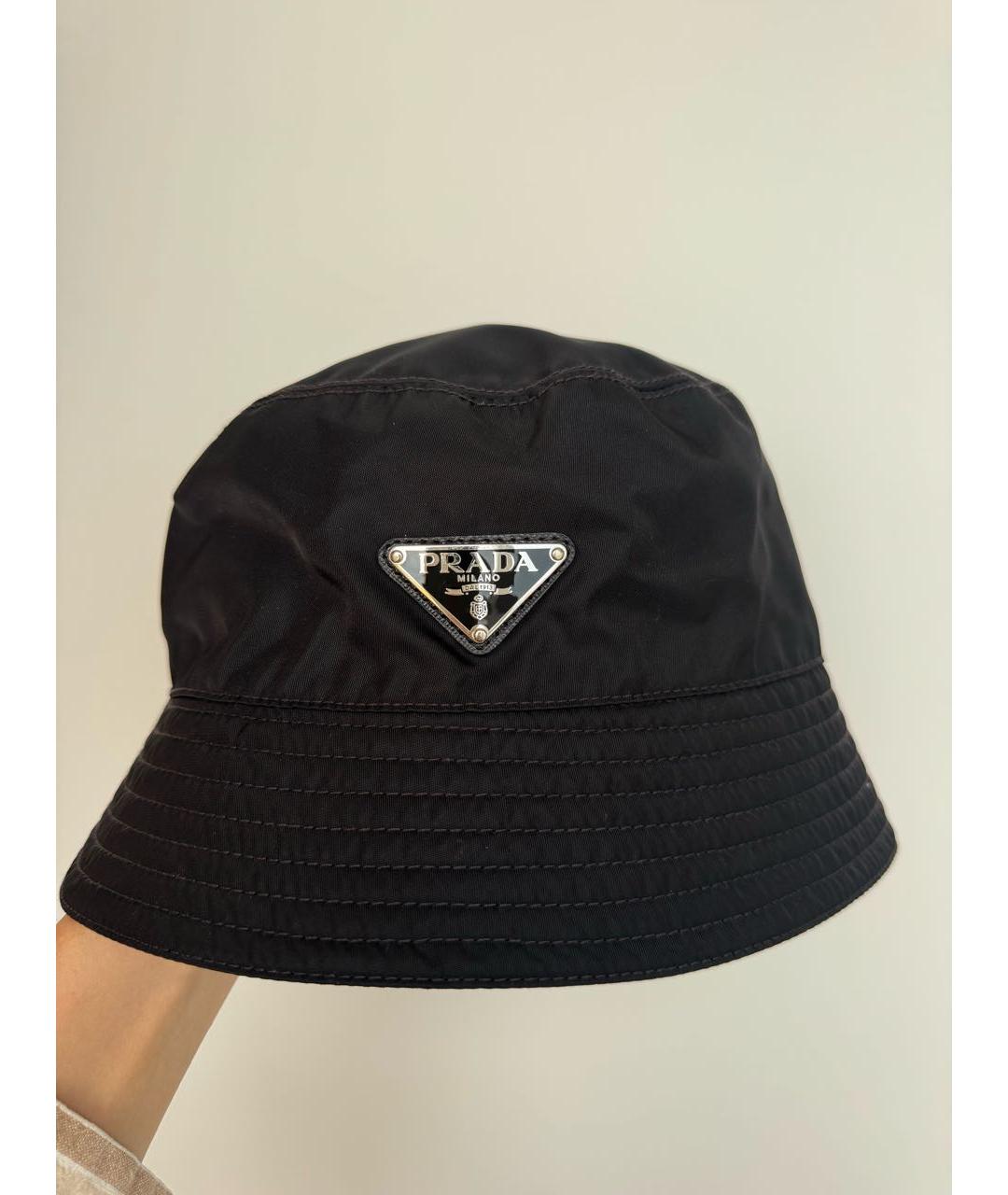 PRADA Черная панама, фото 4