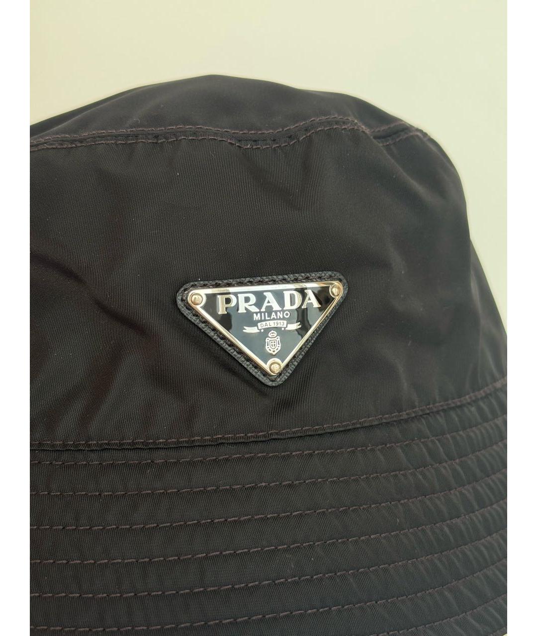 PRADA Черная панама, фото 2
