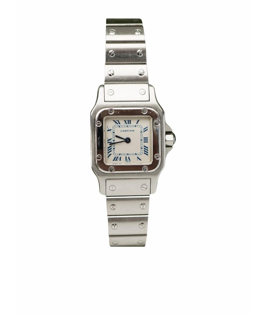 CARTIER Белые часы, фото 1